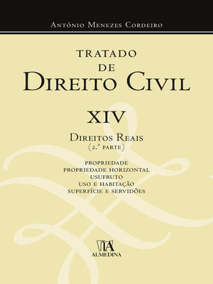 cover image of Tratado de Direito Civil XIV--Direitos Reais (2ª Parte)